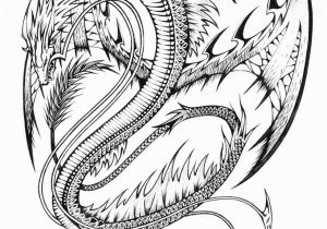 Evil Dragon Coloring Pages for Adults Evil Dragon Coloring Pages for Adults