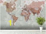 Executive World Map Wall Mural 54 Best World Map Mural Images