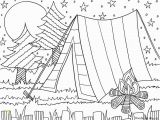 Explorers Coloring Pages Camping Coloring Page for the Kids Camp is Ing