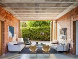 Exposed Brick Wall Mural Living Rooms with Exposed Brick Walls