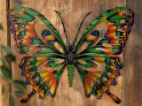 External Garden Wall Murals Have to Have It 3d butterfly Metal Outdoor Wall Art $39 99