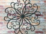 External Wall Murals Outdoor Metal Wall Art Metal Wall Hanging Bohemian Decor Faux