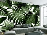 Extra Large Wall Murals Beibehang Modern Custom 3d Wallpaper Tropical Rain forest Palm