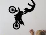 Extreme Sports Wall Mural Tribal Bike Motorcycle Vinyl Removable Wall Stickers Sports Decor Mural Room Paper Art Decal for Living Room Home Decor 51 57 Cm Mario Wall Decals