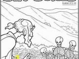 Ezekiel Dry Bones Coloring Page Cathy S Corner Ezekiel and the Valley Of the Dry Bones