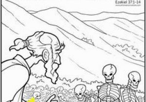 Ezekiel Dry Bones Coloring Page Cathy S Corner Ezekiel and the Valley Of the Dry Bones