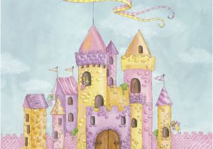 Fairy Castle Wall Mural Children S Wall Mural Fairy Castle