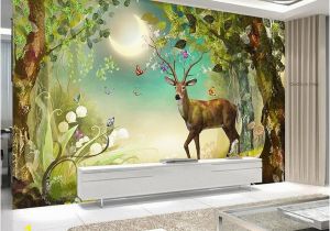 Fairy forest Wall Murals Beautiful Scenery Wallpapers Millennial forest In Fairy Tale World