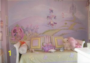 Fairy Princess Wall Mural and they All Lived Happily Ever after