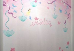 Fairy Wall Murals Uk Fairy and butterfly Wall Mural Designed Hand Painted for