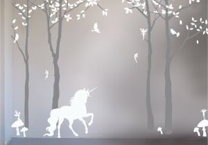 Fairy Wall Murals Uk Magical Unicorn Wall Sticker