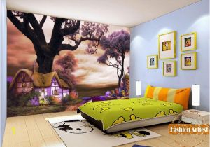 Fairytale Murals Custom Kids Children Fairy Tale Wallpaper Mural Magic Cottage In