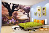 Fairytale Wall Murals Custom Kids Children Fairy Tale Wallpaper Mural Magic Cottage In