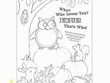 Fall Coloring Pages for Children S Church who Loves You Jesus who who Loves You Coloring Page
