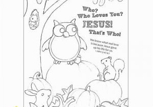 Fall Coloring Pages for Children S Church who Loves You Jesus who who Loves You Coloring Page