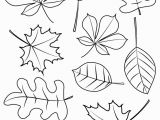 Fall Leaves Coloring Pages Printable Fall Coloring Pages for Young Children Free Instant Download