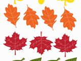 Fall Leaves Coloring Pages Printable Fall Leaf Garland