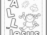 Fall Sunday School Coloring Pages Fall Coloring Page for Childrens Church 2019