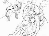 Family History Coloring Pages Lds org A Coloring Page for Children Of "the Good Samaritan" From