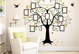 Family Tree Mural for Wall Family Tree Wall Decal 9 Frames Peel and Stick