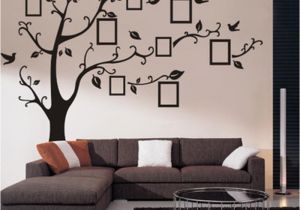 Family Tree Murals for Walls 3d Pvc Wall Decals Diy Family Tree Frame Adhesive Wall