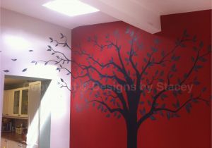 Family Tree Wall Mural Stencils Family Tree Wall Art Mural Handpainted