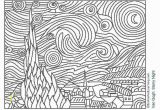 Famous Artist Coloring Pages for Kids Free Printable Famous Art Colouring Pages for Kids