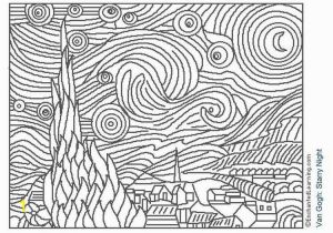 Famous Artist Coloring Pages for Kids Free Printable Famous Art Colouring Pages for Kids