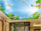 Famous Ceiling Murals 3d Room Wallpaper Landscape Sky Ceiling Murals 3d Wall Murals