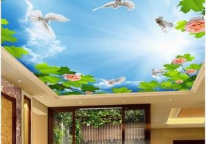 Famous Ceiling Murals 3d Room Wallpaper Landscape Sky Ceiling Murals 3d Wall Murals