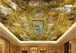 Famous Ceiling Murals Euporean Wall Mural Wallpaper 3d Ceiling Hd Luxury Palace
