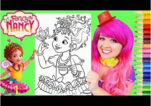 Fancy Nancy Coloring Pages Disney Coloring sofia the First Christmas Coloring Book Page