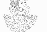 Fancy Nancy Coloring Pages to Print Fancy Nancy Curtseying Coloring Page
