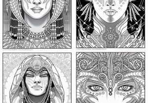 Fantasy Adult Coloring Pages Magical Beauties Book 1 Digital Download 24 Fantasy