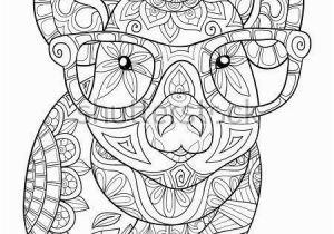 Farm Animal Coloring Pages for Adults Adult Coloring Page Book A Pig Zen Style Art Illustration
