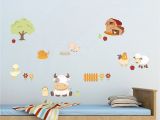 Farm Animal Wall Murals Home Decor Line Baby Farm Wall Decals