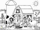 Farm House Coloring Pages Farm Coloring Pages