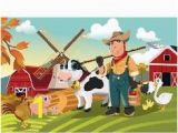 Farm Scene Wall Murals 11 Best Farm Wall Mural Images