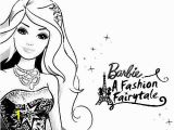 Fashion Barbie Coloring Pages Barbie In A Fashion Fairytale Color Pages