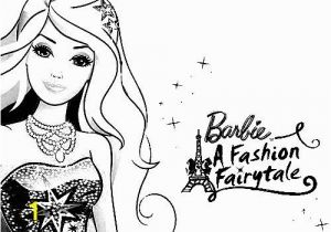 Fashion Barbie Coloring Pages Barbie In A Fashion Fairytale Color Pages