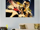 Fathead Wall Murals Muhammad Ali Stung Illustration Mural Fathead Wall Decal