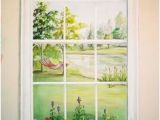 Faux Window Murals 94 Best Window Mural Images