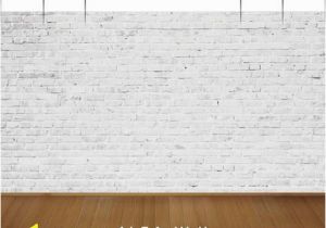 Faux Wood Wall Mural White Washed Brick Wall Mural