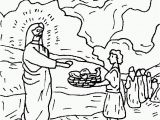 Feeding Of the 5000 Coloring Page Jesus Feeding 5000 Coloring Page Coloring Home