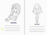 Feelings and Behavior Coloring Pages Feelings Emotions Workbook Parenting Pinterest