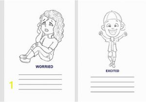 Feelings and Behavior Coloring Pages Feelings Emotions Workbook Parenting Pinterest