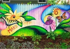 Fence Murals Ideas 40 Creative Garden Fence Decoration Ideas Fence