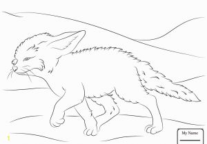 Fennec Fox Coloring Page Plete Fennec Fox Coloring Page Mammals Foxe Unknown