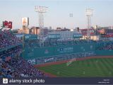 Fenway Park Green Monster Wall Mural Green Monster Stockfotos & Green Monster Bilder Alamy