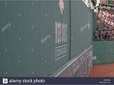 Fenway Park Green Monster Wall Mural Green Monster Stockfotos & Green Monster Bilder Alamy